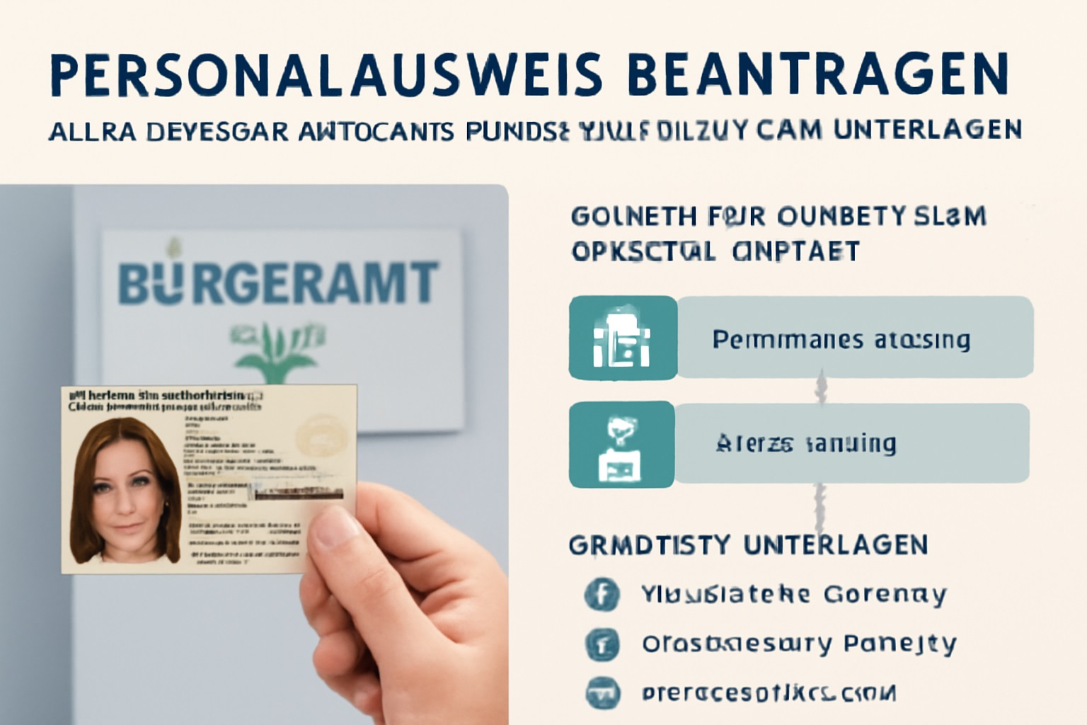 Personalausweis beantragen